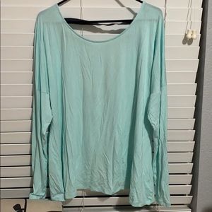 Teal loose Champion workout top